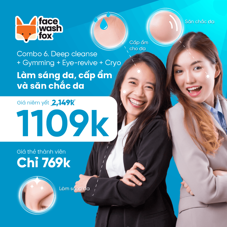 Sạch sâu + Săn chắc + Sáng da